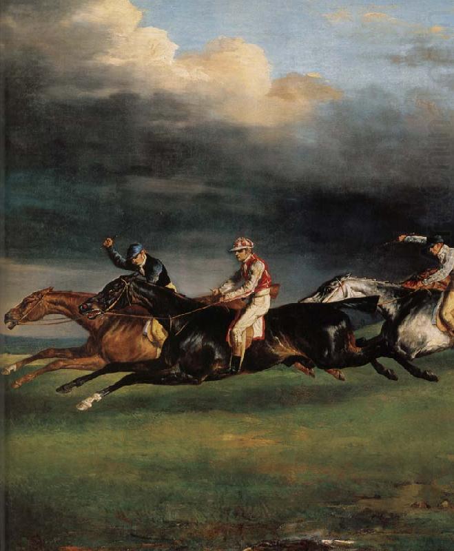 Theodore Gericault Details of Epsom Derby china oil painting image